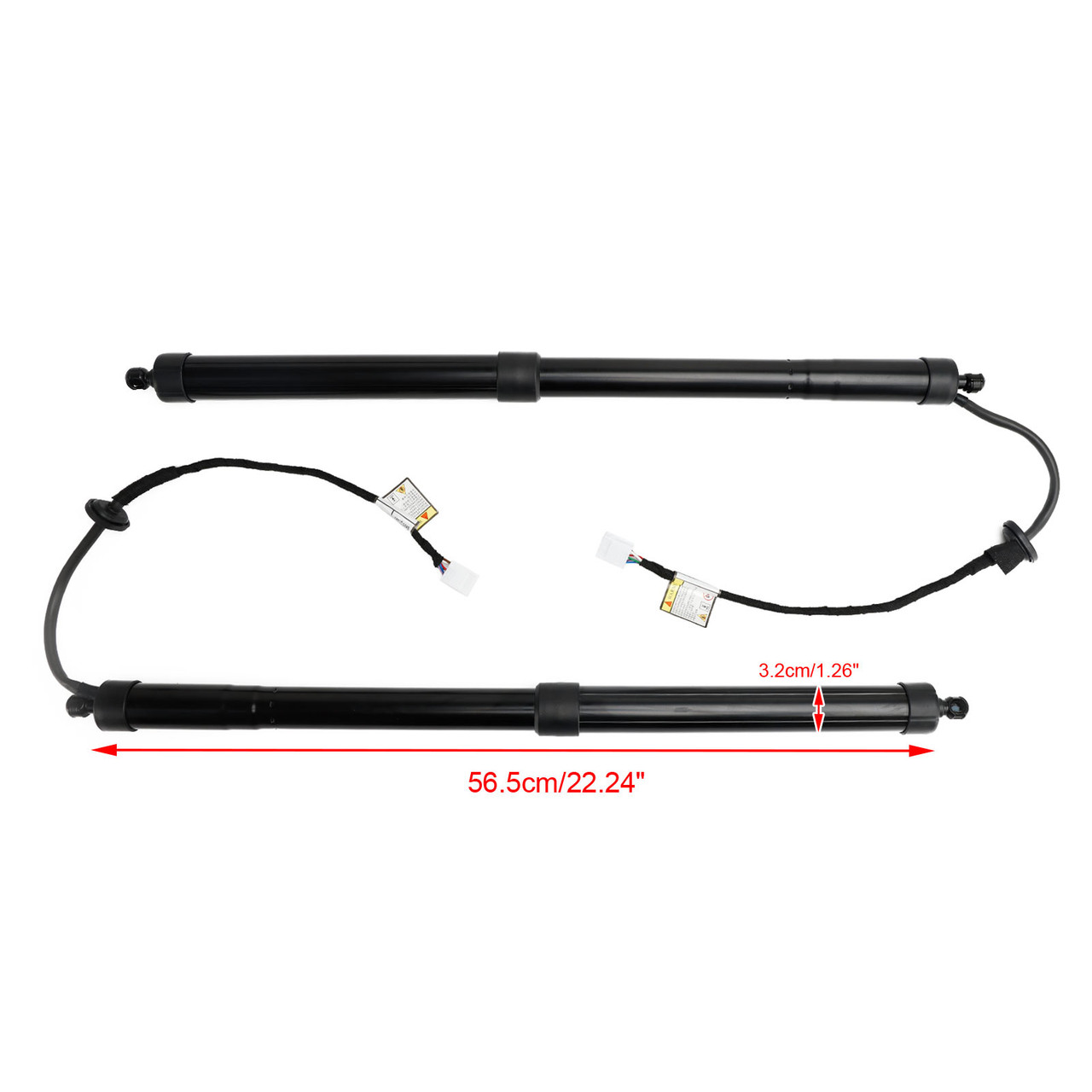2019-2022 Toyota RAV4 2* Rear Tailgate Lift Support 6892042020 Black Generic