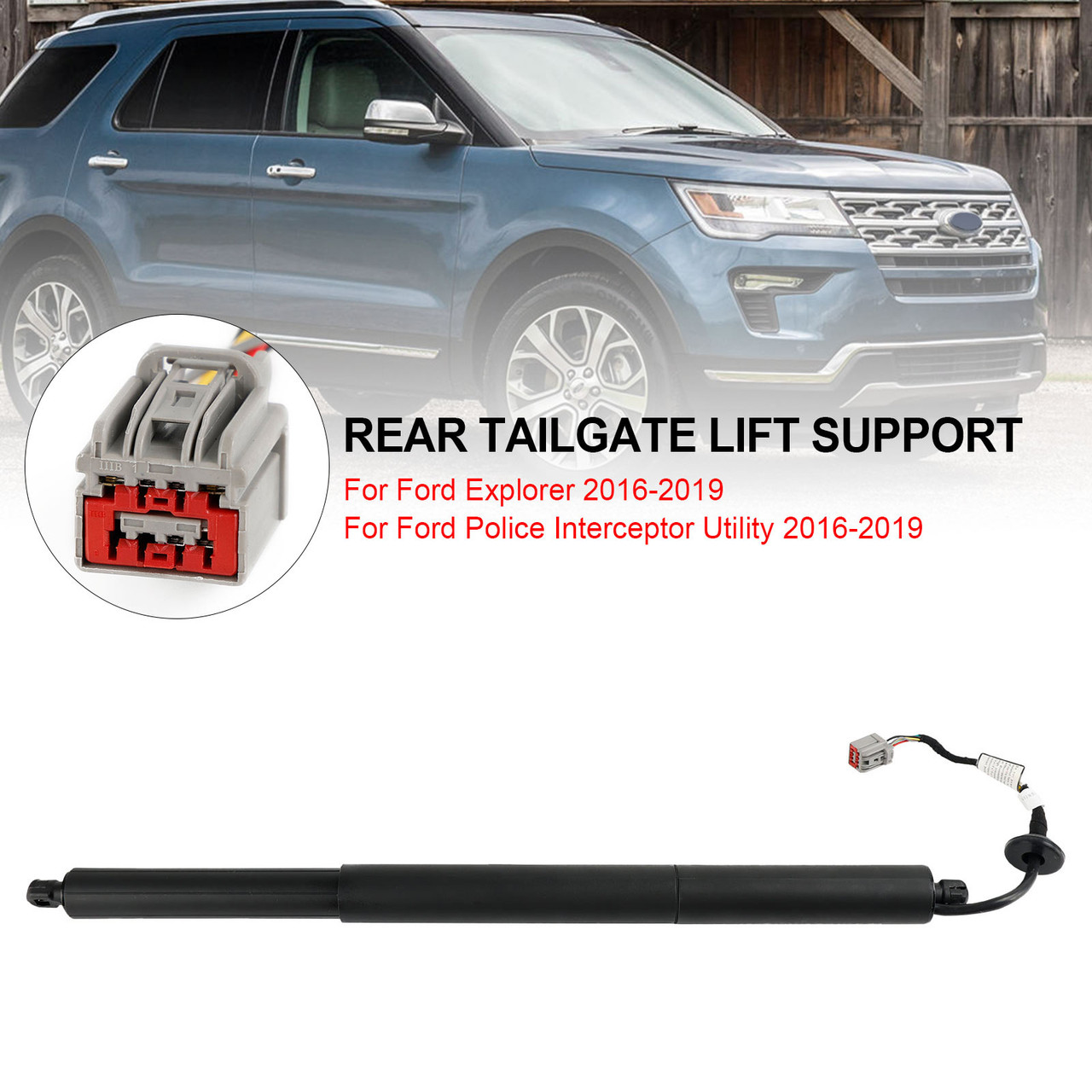 2016-2019 Ford Explorer 1*Rear Tailgate Lift Support GB5Z14B351A Black Generic