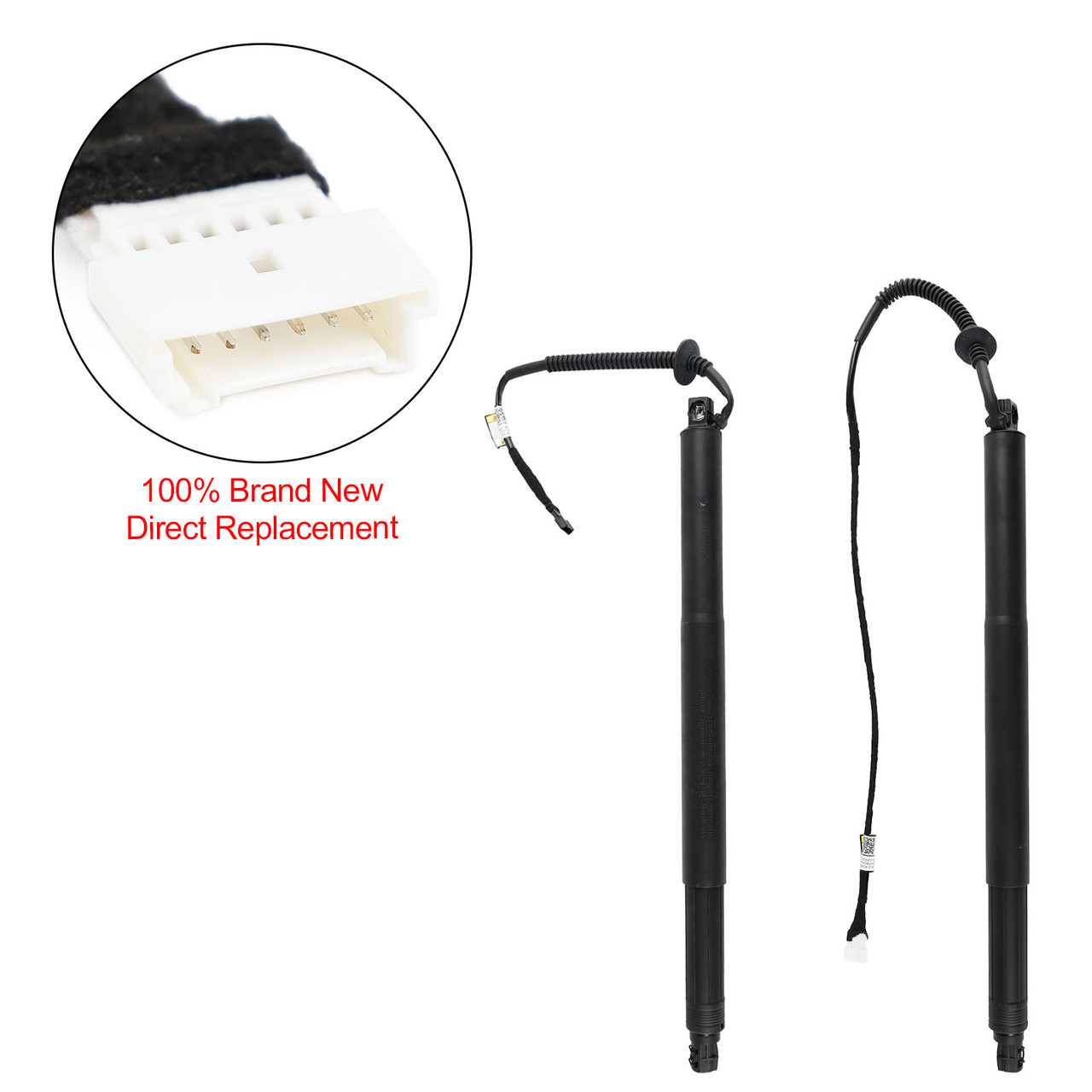 2014-2019 BMW X6 F16 F86 2* Rear Tailgate Lift Support 51247318651 Black Generic