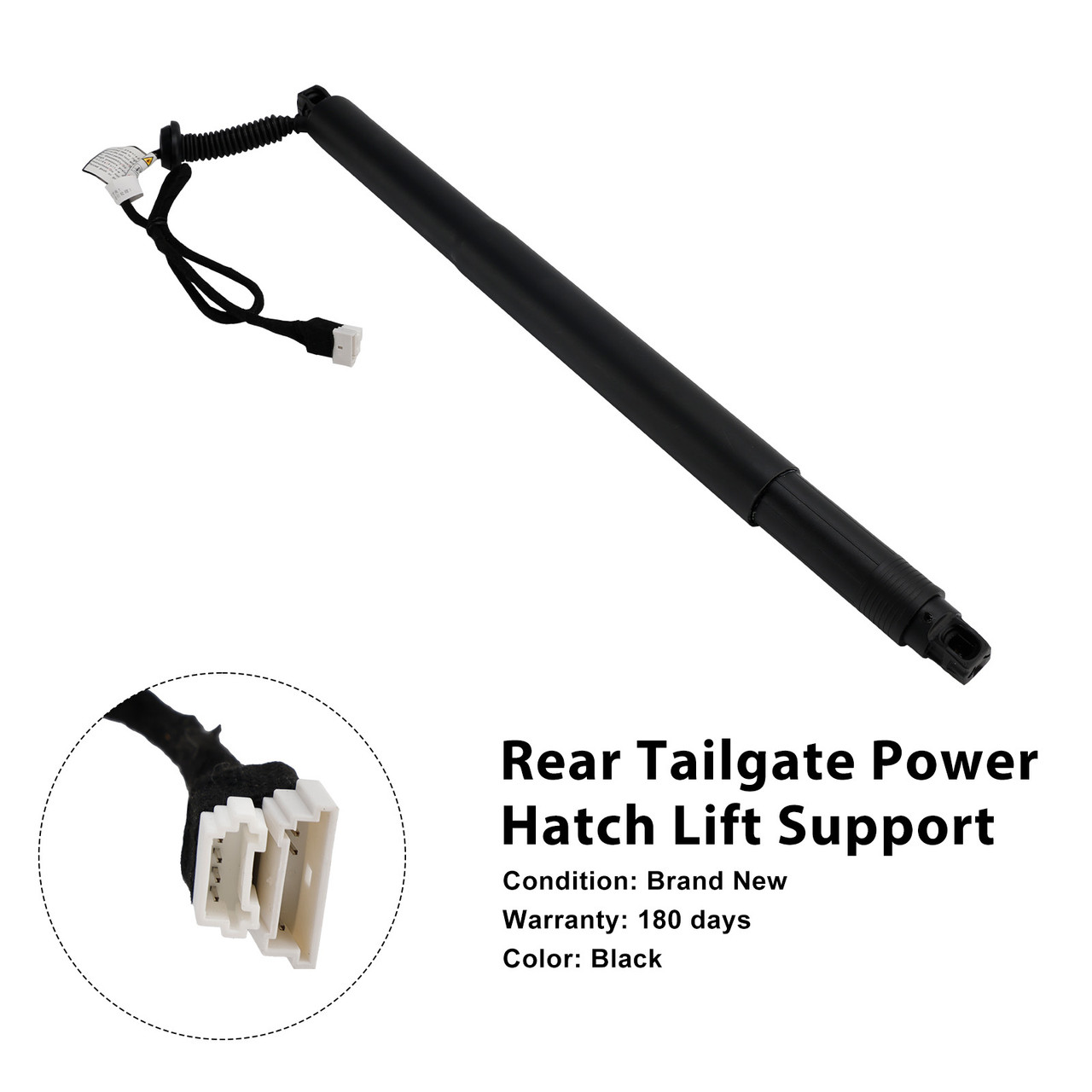2014-2019 BMW X6 F16 F86 1* Rear Tailgate Lift Support 51247434044 Black Generic