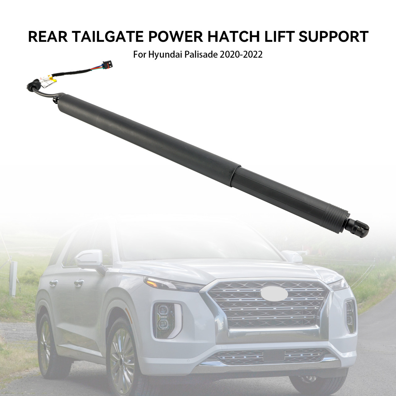 2020-2022 Hyundai Palisade 1* Rear Tailgate Lift Support 81831-S8100 Black Generic