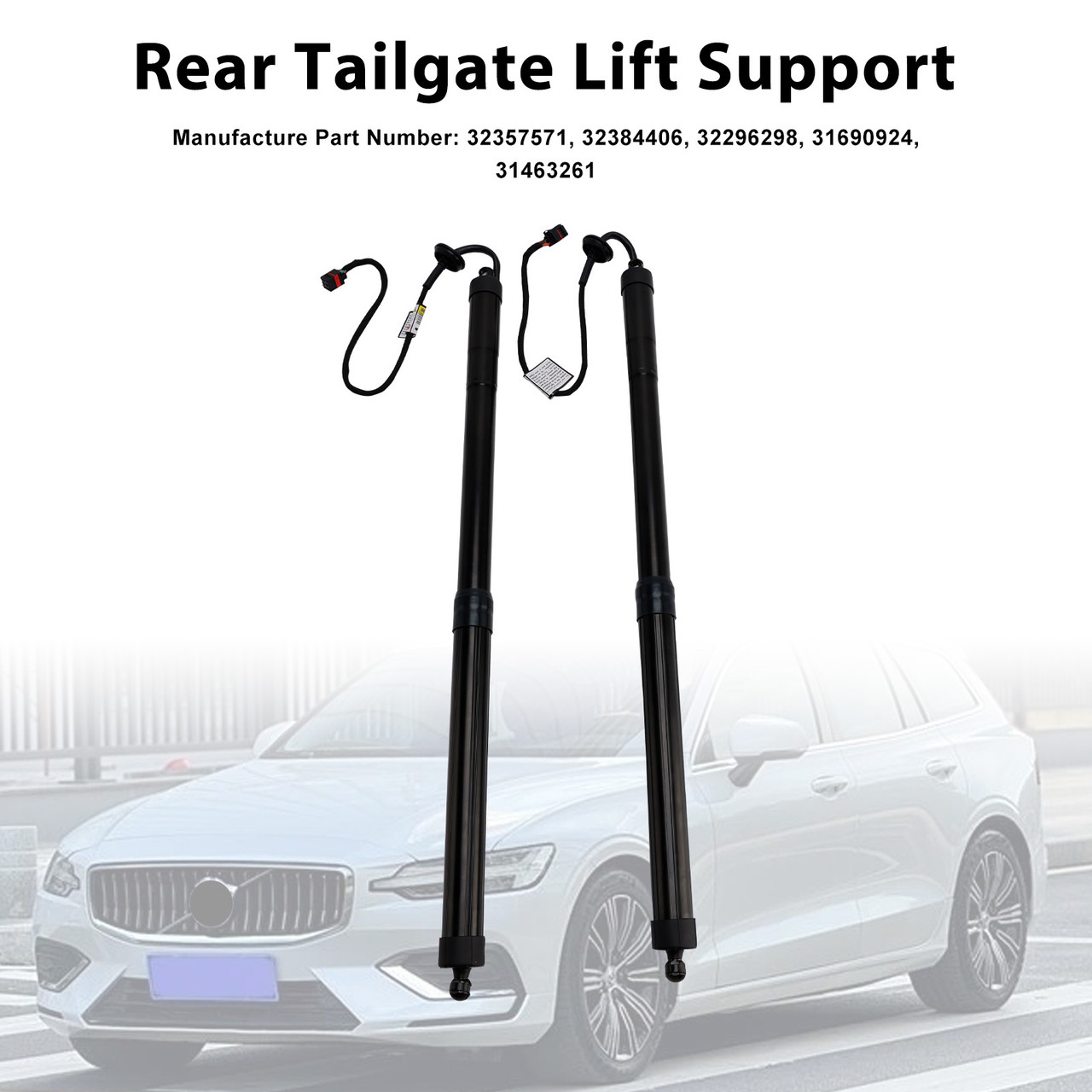 2018-2024 Volvo V60 II/  Cross Country 2* Rear Tailgate Lift Support 32357571 Generic