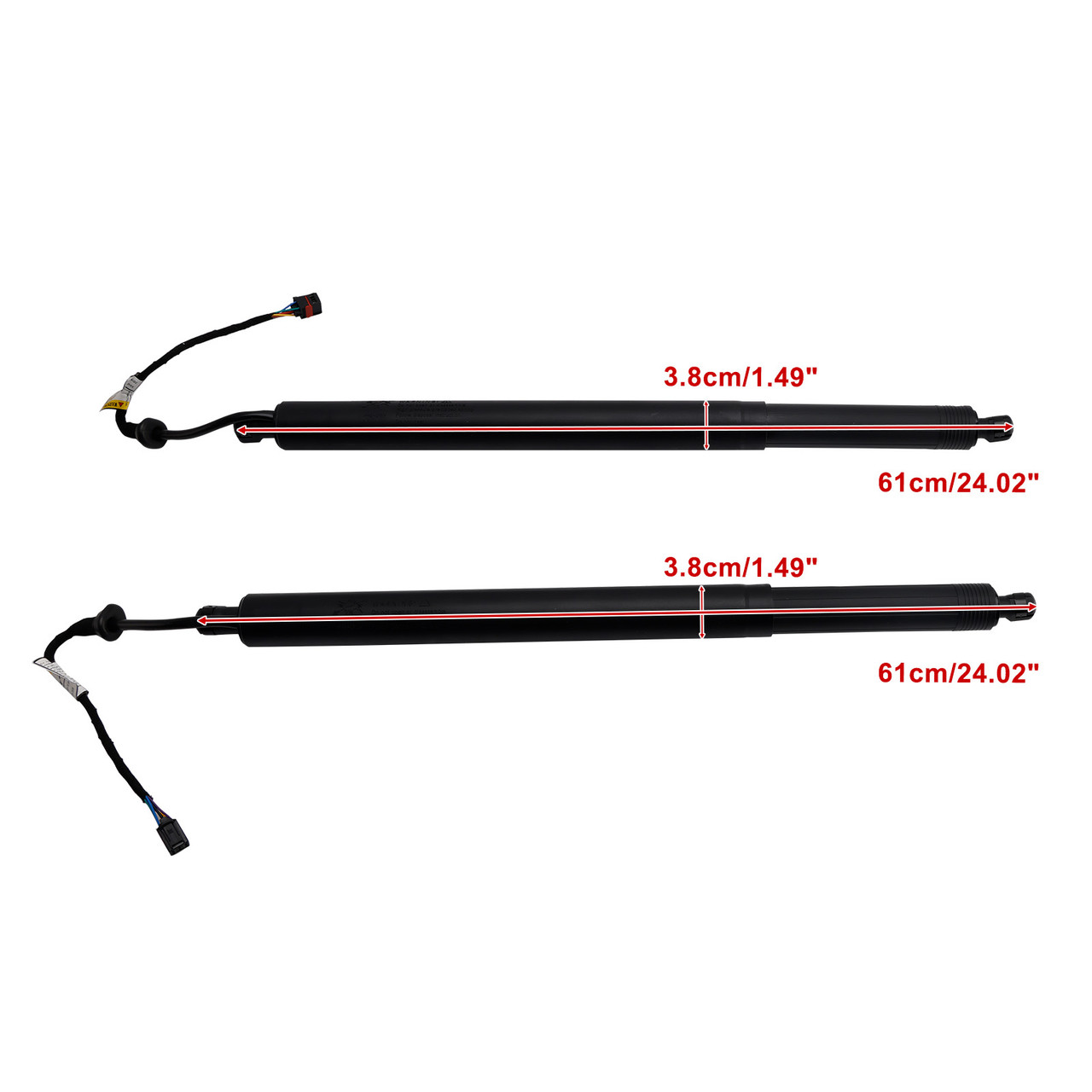 2019-2020 Hyundai Santa Fe 2.0L /2.4L 2* Rear Tailgate Lift Support 81831-S1100 Black Generic