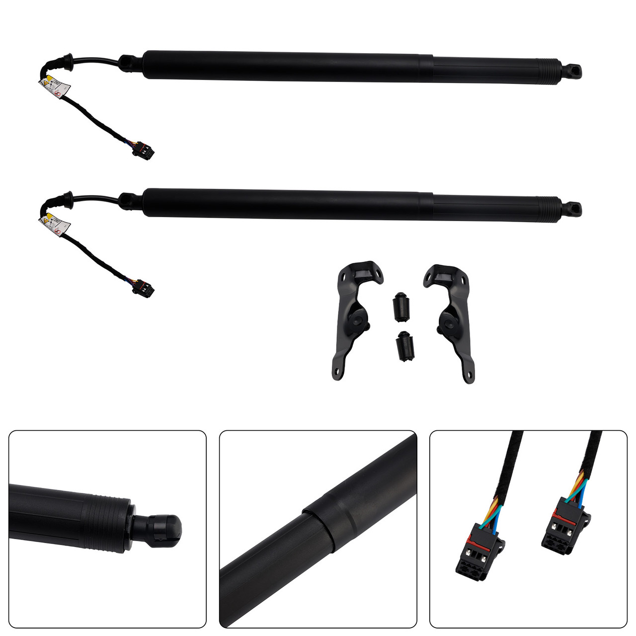 2014-2019 Toyota Highlander 2* Rear Tailgate Lift Support 6891009120 6891009130 Black Generic