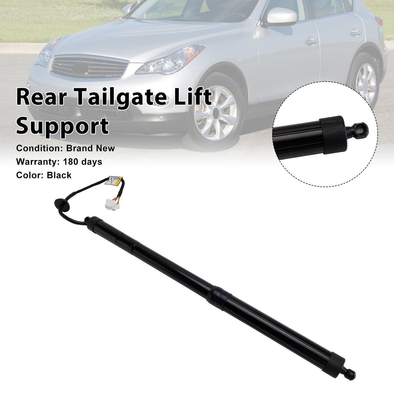 2011-2017 INFINITI EX35 FX50 QX70 1* Rear Tailgate Lift Support 905603FY0A Black Generic