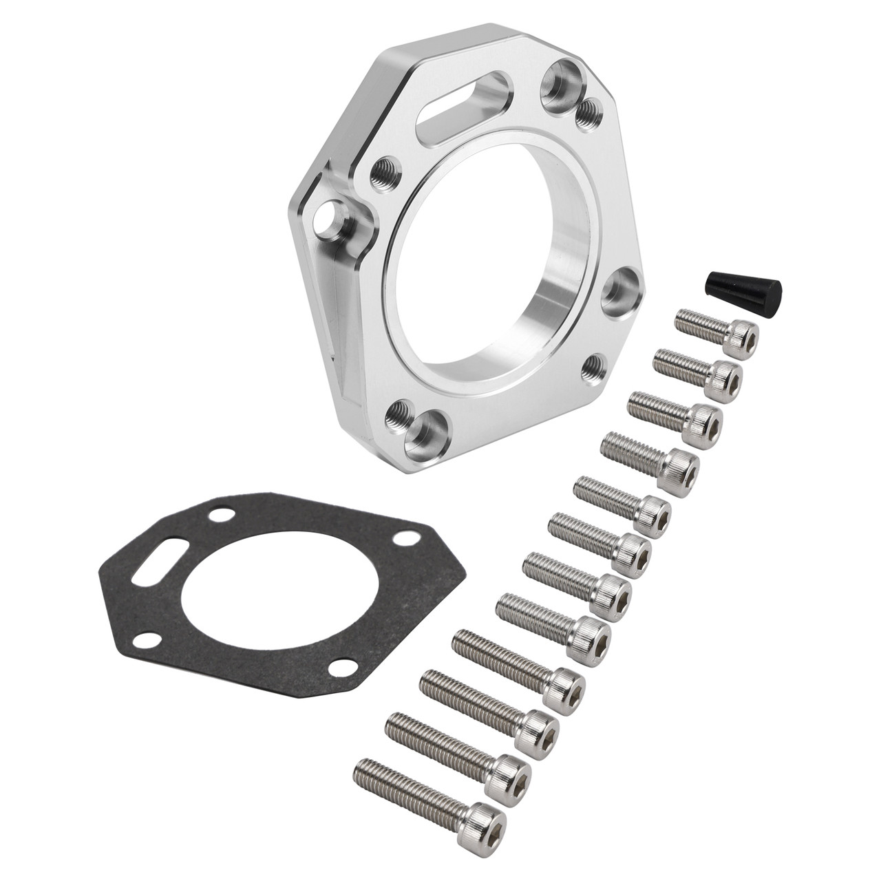 RBC/RRC Manifold Flange Dual Throttle Body Adapter 62mm 70mm For K20A K20A2 K20A3