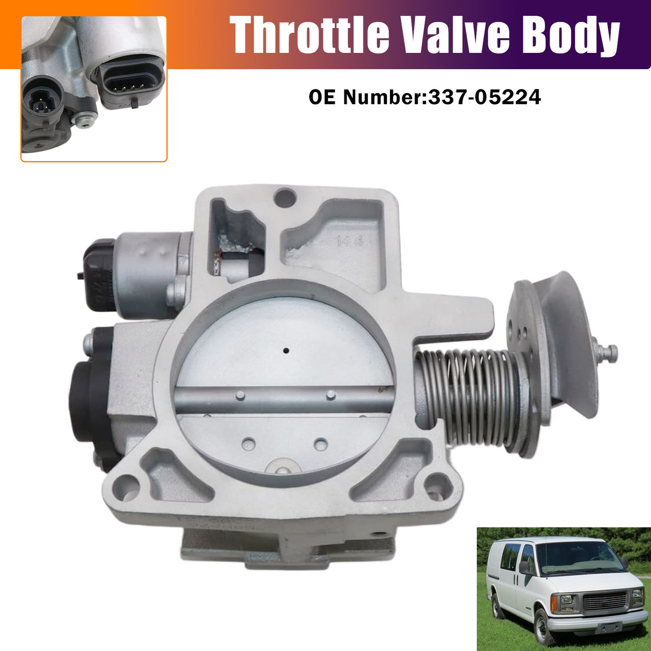 1998-1999 Yukon Throttle Valve Body 337-05224 Generic