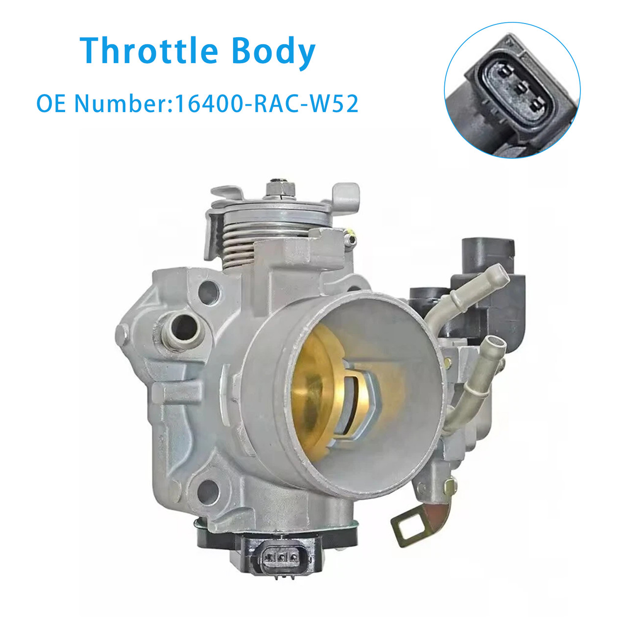 2003-2008 Honda Accord Engine K20A7 2.0L Throttle Body 16400-RAC-W52 Generic