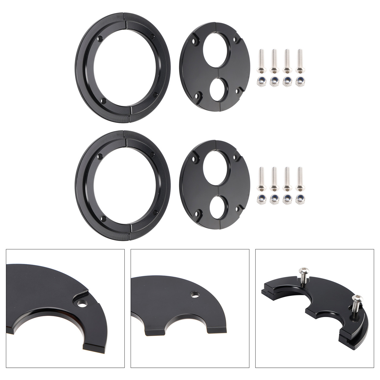 2 Pack Firewall Pass Through Eliminates Firewall Grommet For Holley Terminator