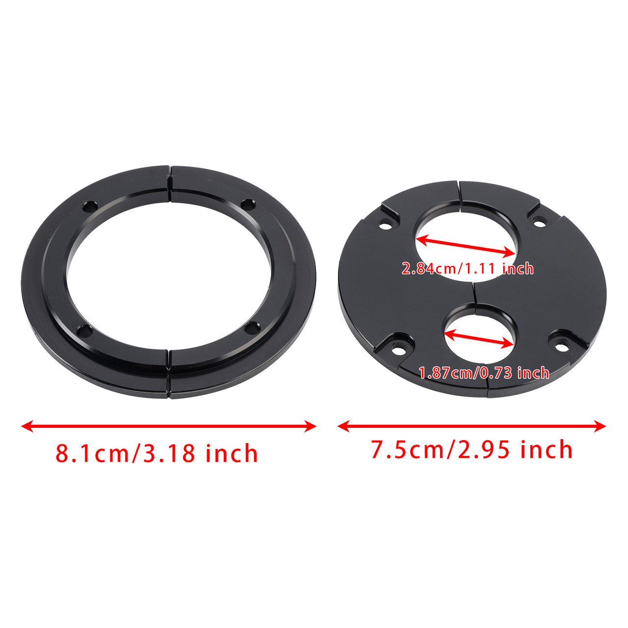 2 Pack Firewall Pass Through Eliminates Firewall Grommet For Holley Terminator