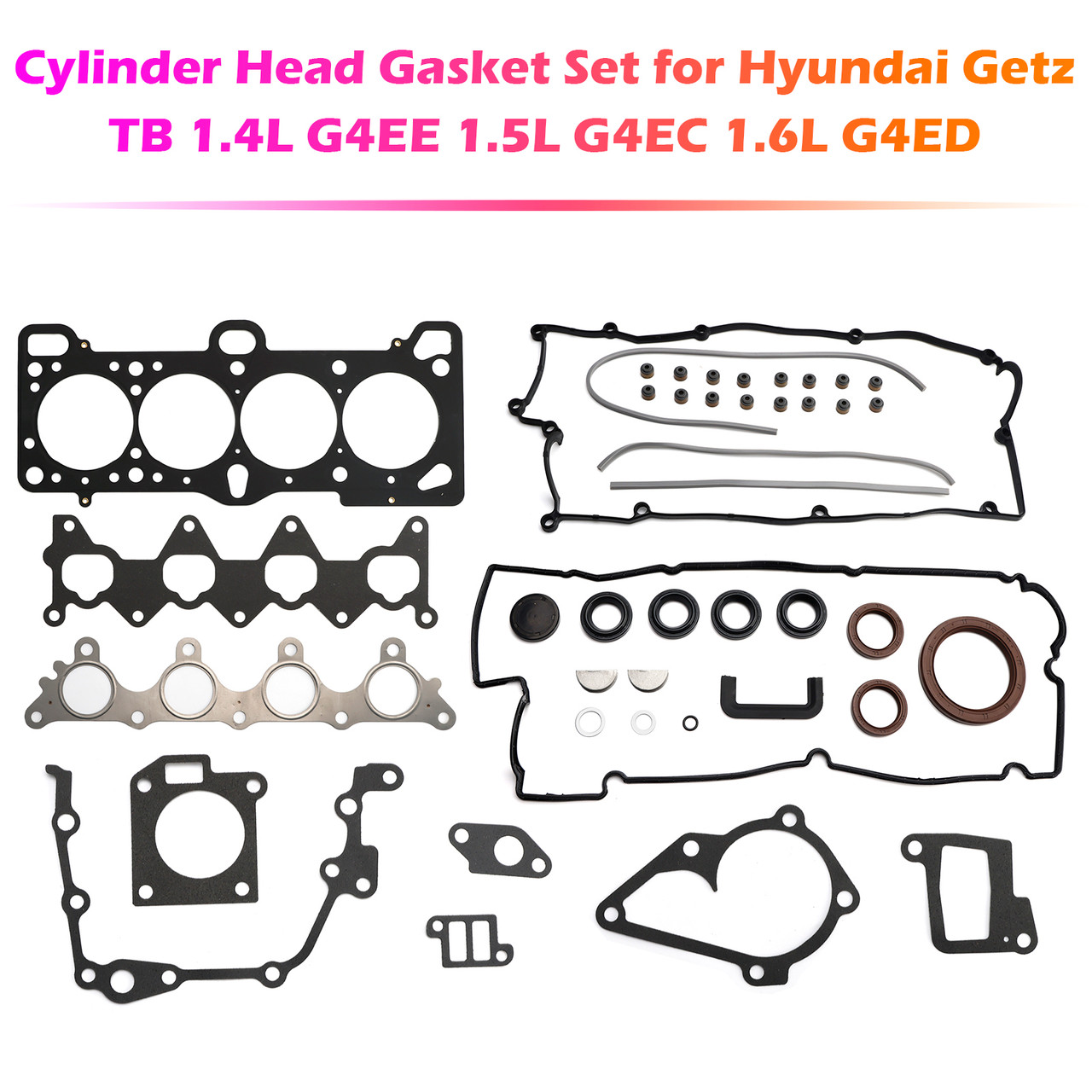 2007-2011 Kia Rio 3 Cylinder Head Gasket Set Generic
