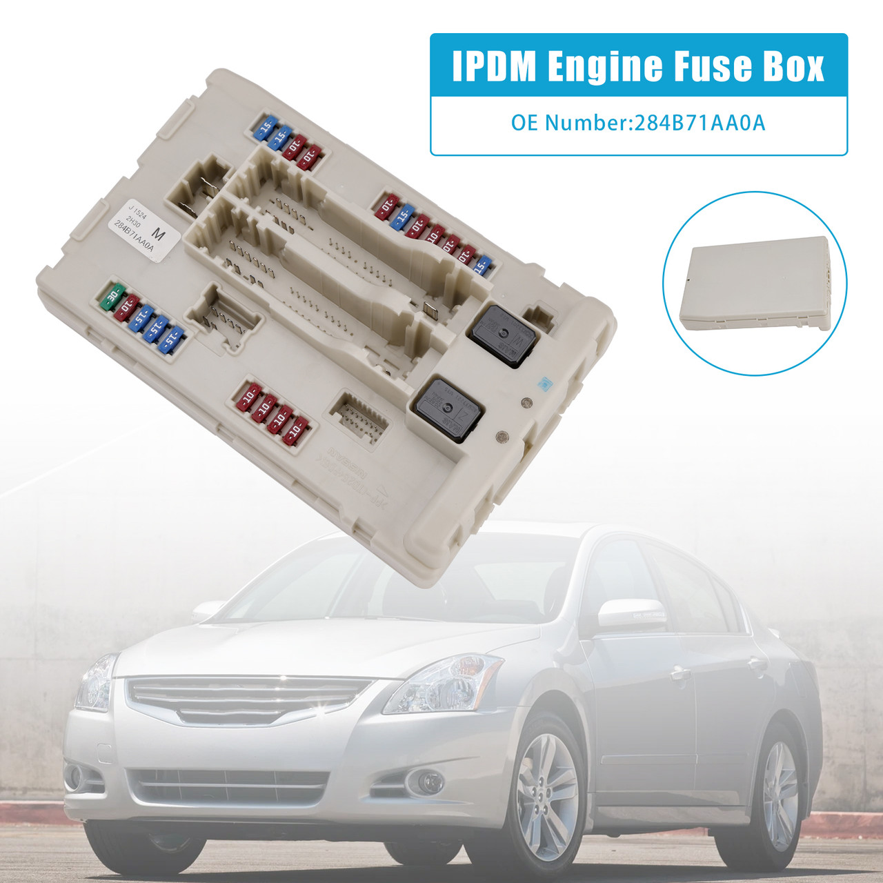 2007-2014 Nissan Maxima Altima 2.5L 3.5L IPDM Engine Fuse Box 284B71AA0A Generic