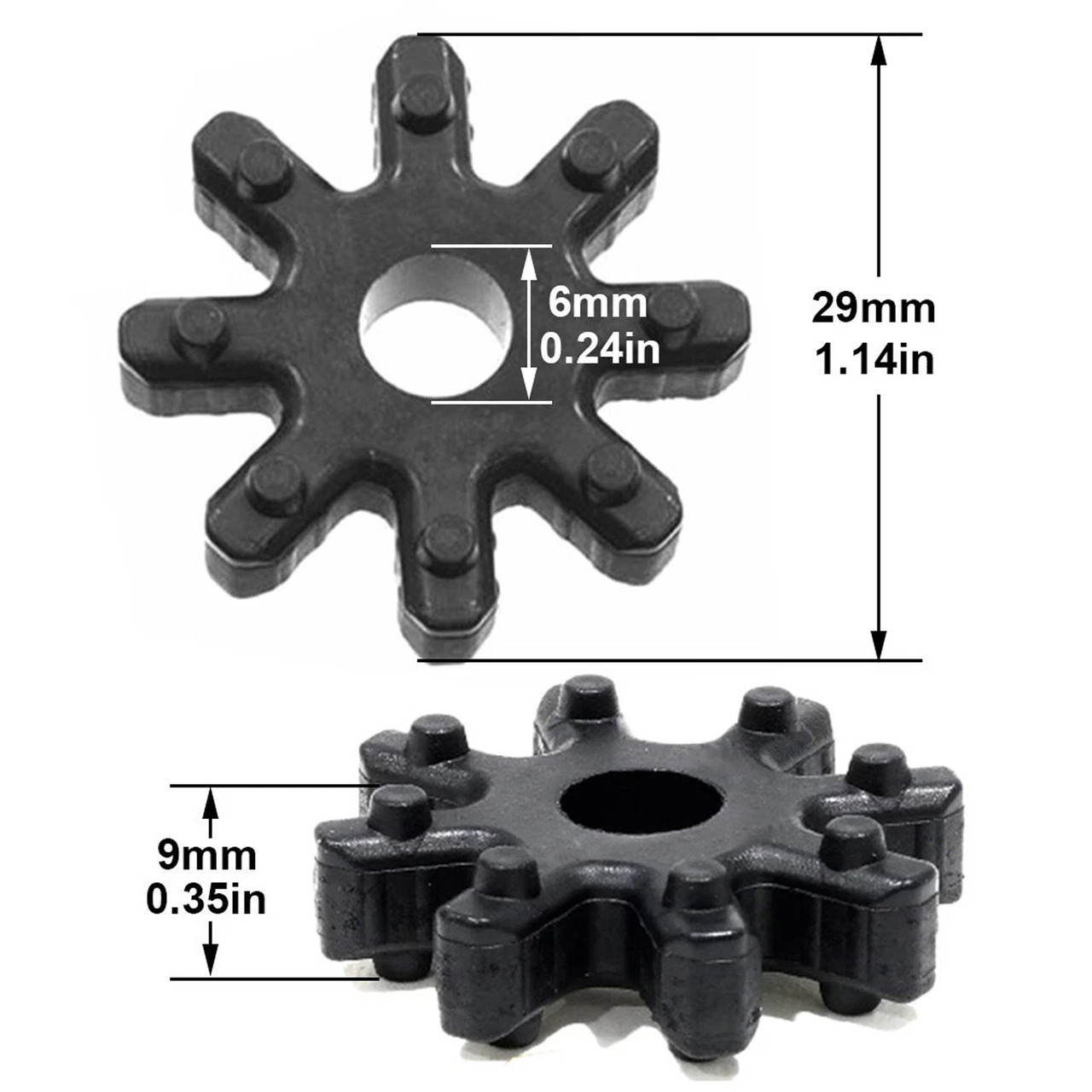 2010-2014 Kia Soul Optima Forte Cadenza 2x Flexible Steering Column Coupler 563152K000FFF Generic