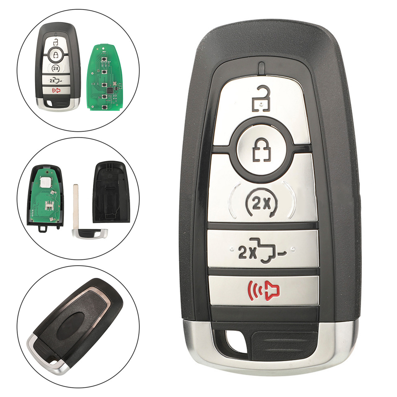 2017-2023 Ford F-150 F-250 F-350 Key Fob Smart Remote 164-R8166 902MHZ Generic