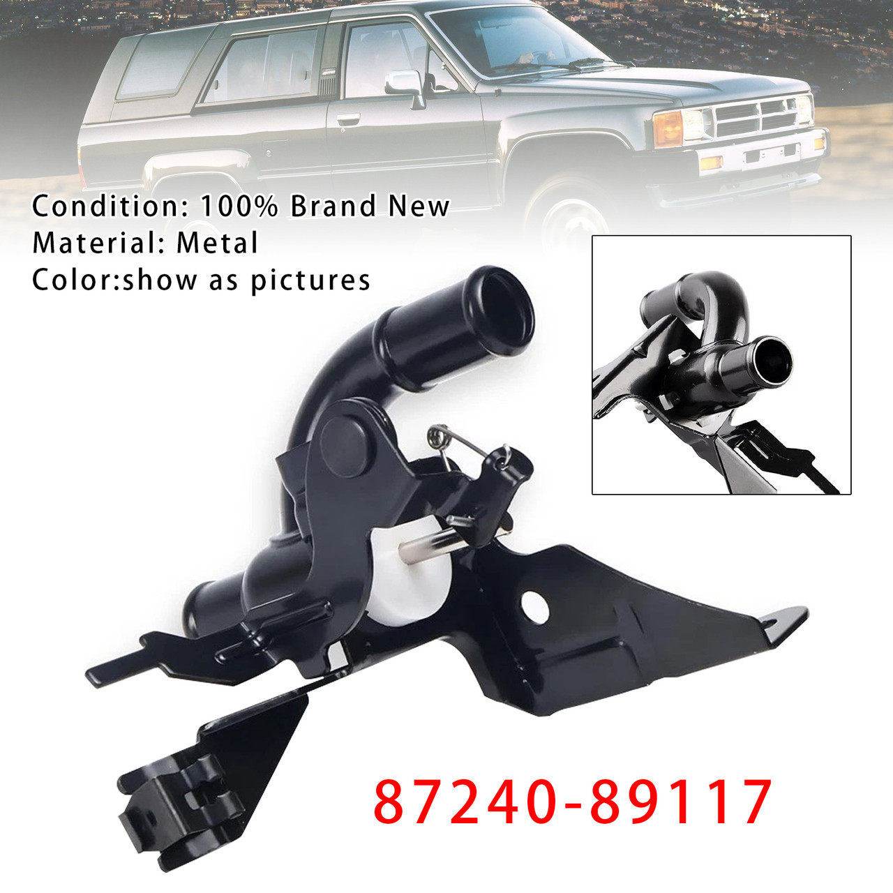 1985-1988 Toyota 4Runner Pickup Heater Water Control Valve Assy 87240-89117 Generic