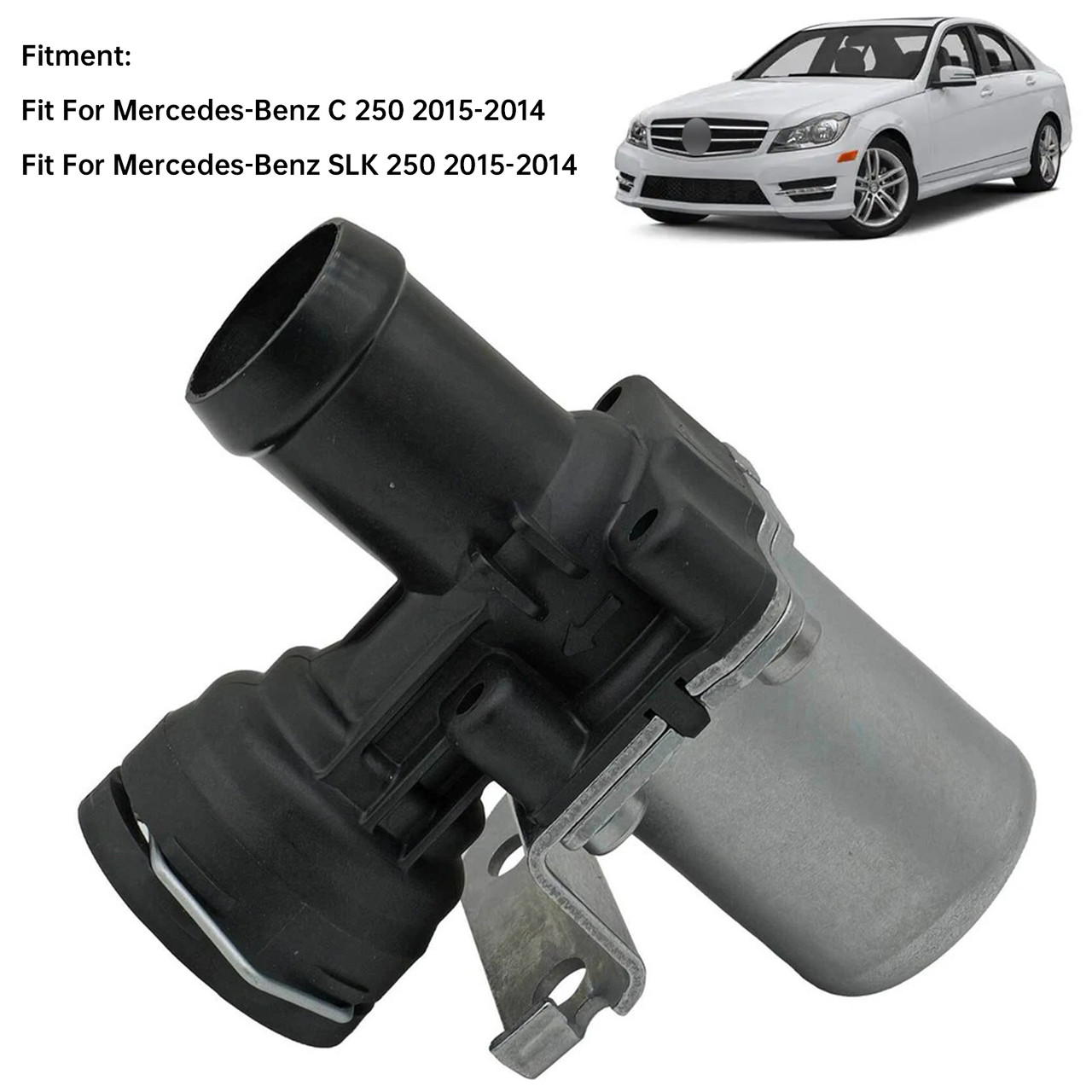 2015-2014 Mercedes-Benz SLK250 Heater Coolant Control Valve 2712030164 Generic