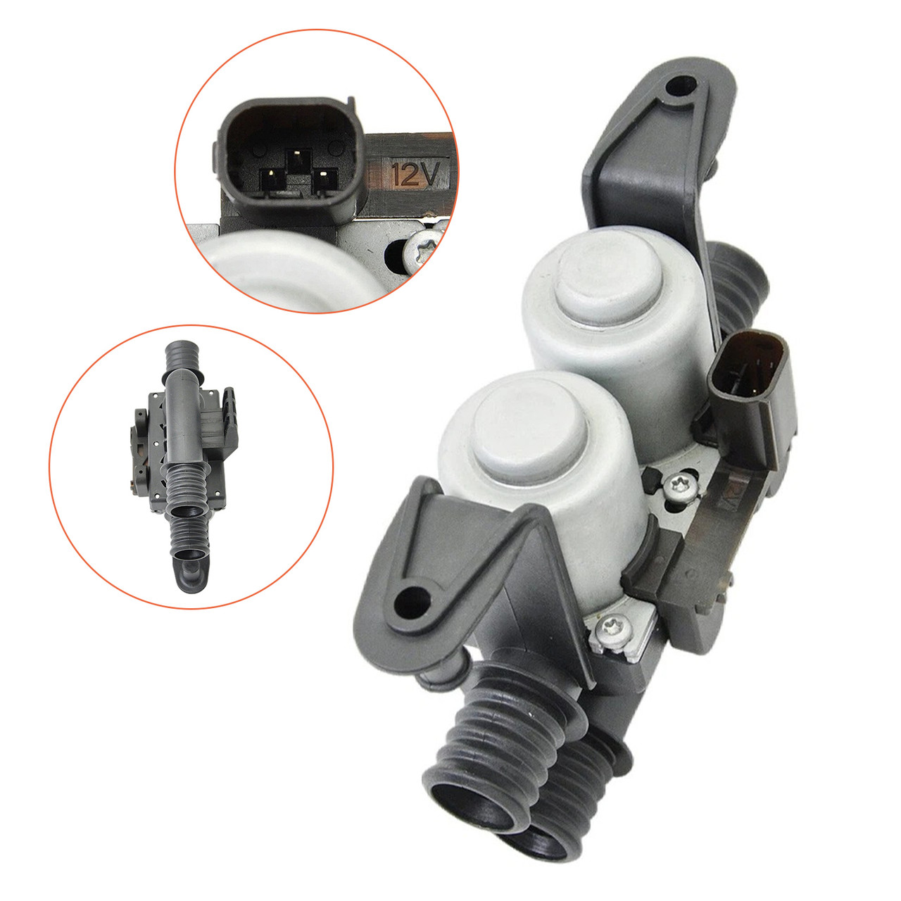 2000-2010 BMW E60 E63 E64 E65 525i 528i 535i Heater Coolant Control Valve 64116906652 Generic