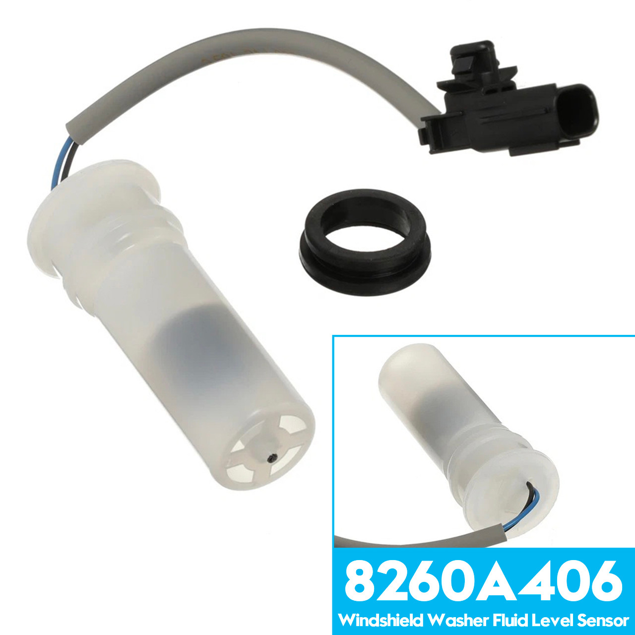 2014-2024 Mitsubishi Outlander Eclipse Cross Windshield Washer Fluid Level Sensor 8260A406 Generic