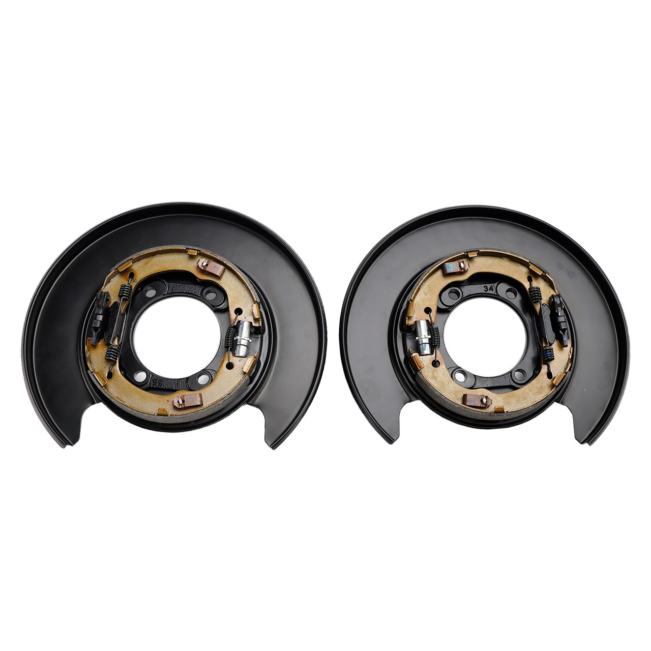 2010-2012 Hyundai Santa Fe Left+Right Rear Parking Brake Plate 582502P100+582702P100 Generic