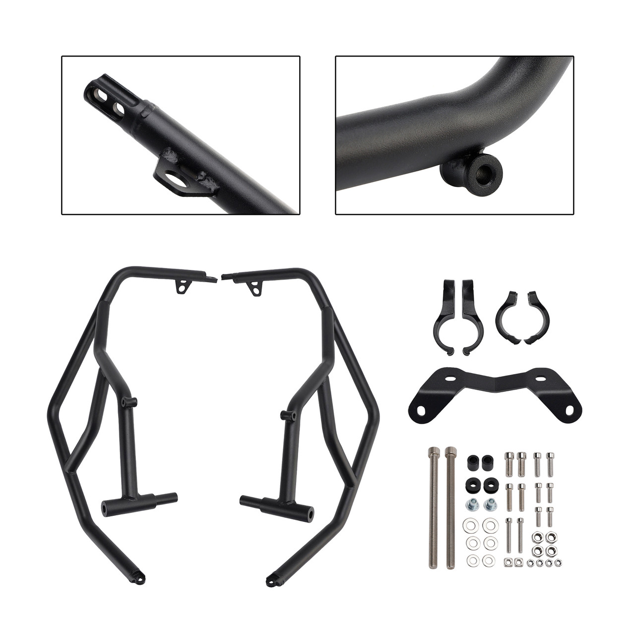 2024-2025 BMW S1000XR Upper Engine Guard Frame Crash Bar Steel Black Generic
