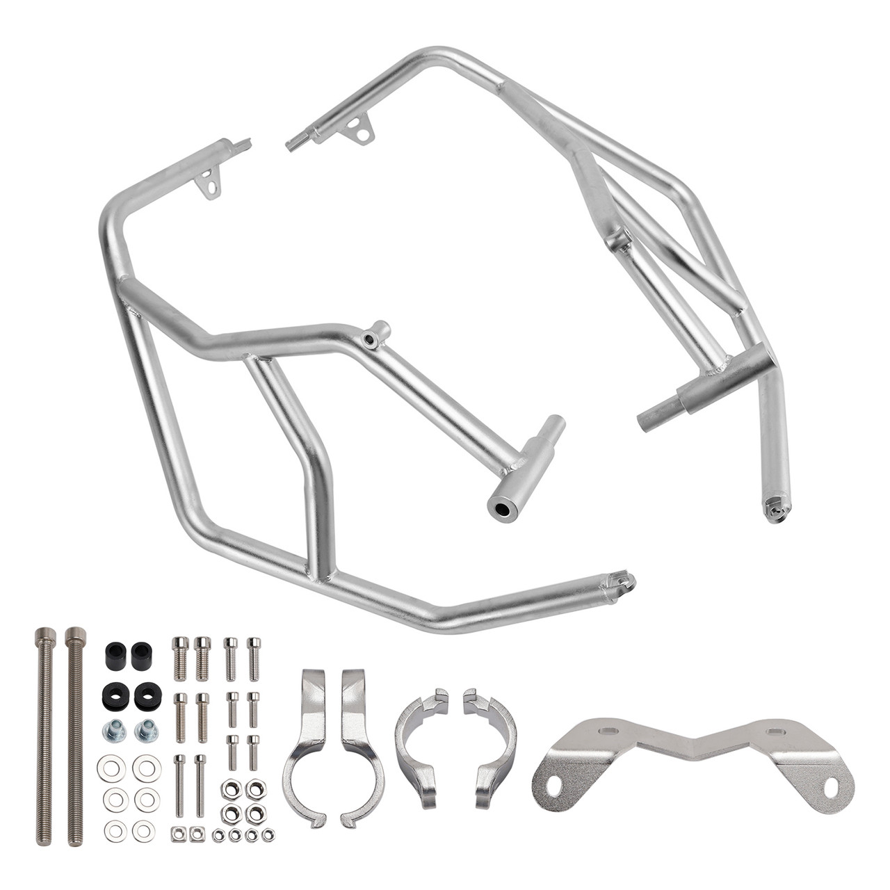 2024-2025 BMW S1000XR Upper Engine Guard Frame Crash Bar Steel Silver Generic