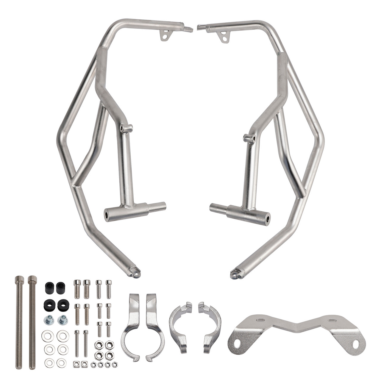 2024-2025 BMW S1000XR Upper Engine Guard Frame Crash Bar Steel Silver Generic