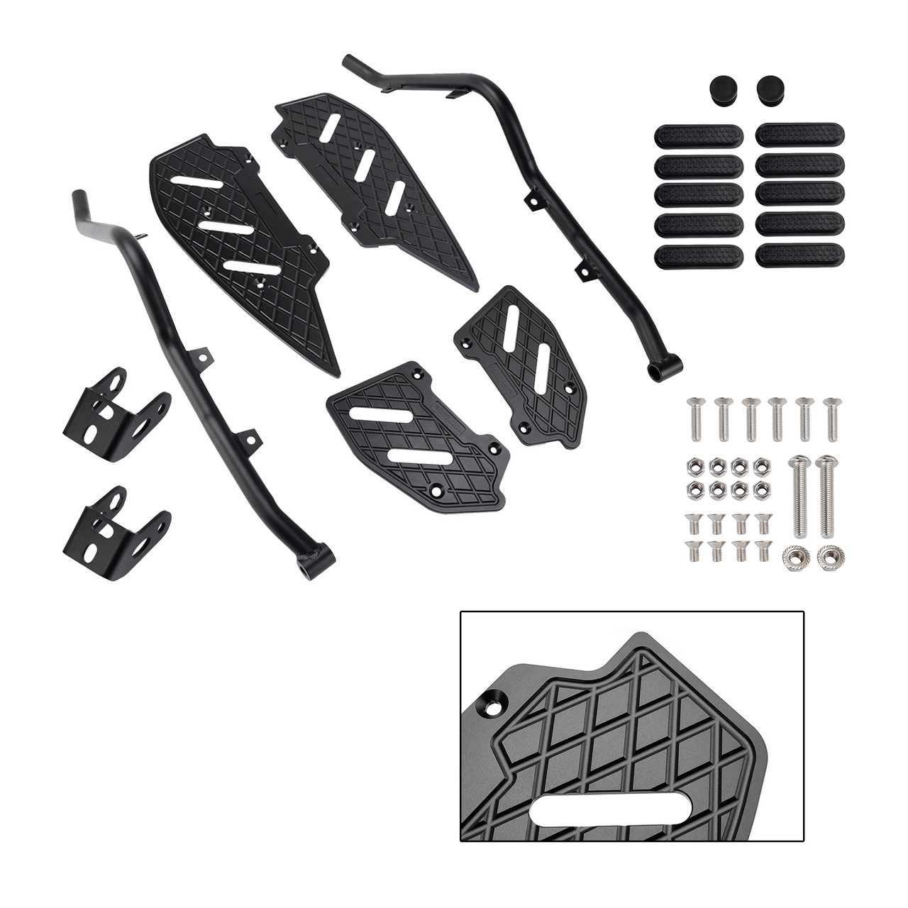 2023-2024 YAMAHA X-MAX 300 Engine Guard Crash Bar Frame Protector Bumper Black Generic