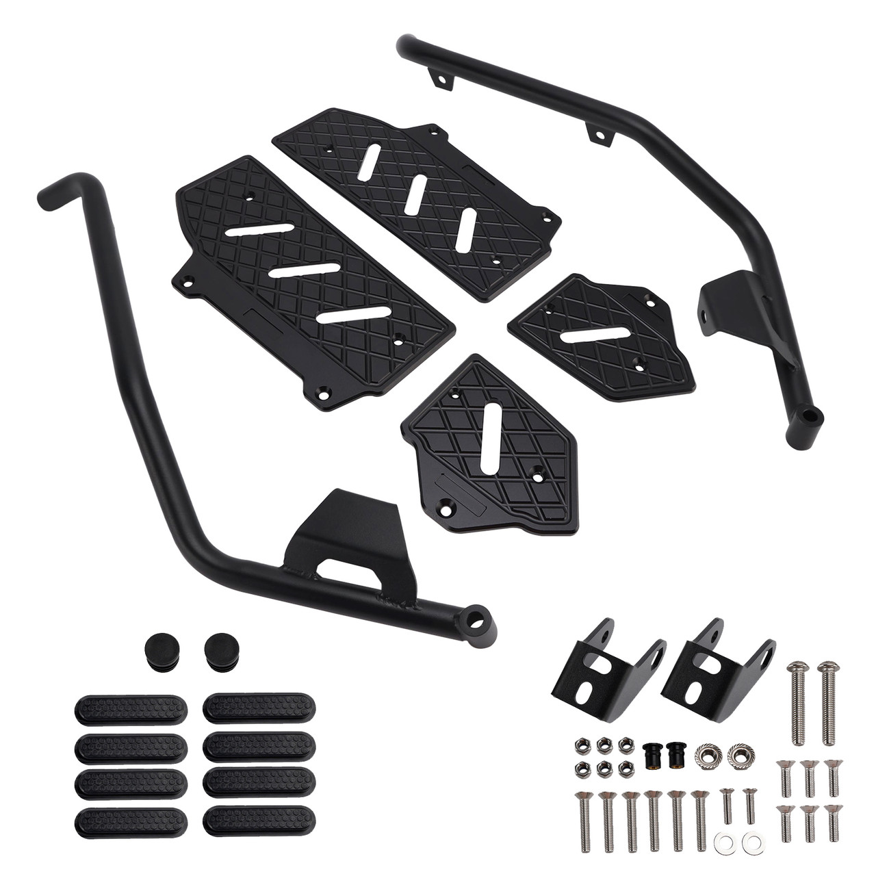 2022-2025 HONDA ADV350 Lower Engine Guard Frame Crash Bar Steel Black Generic