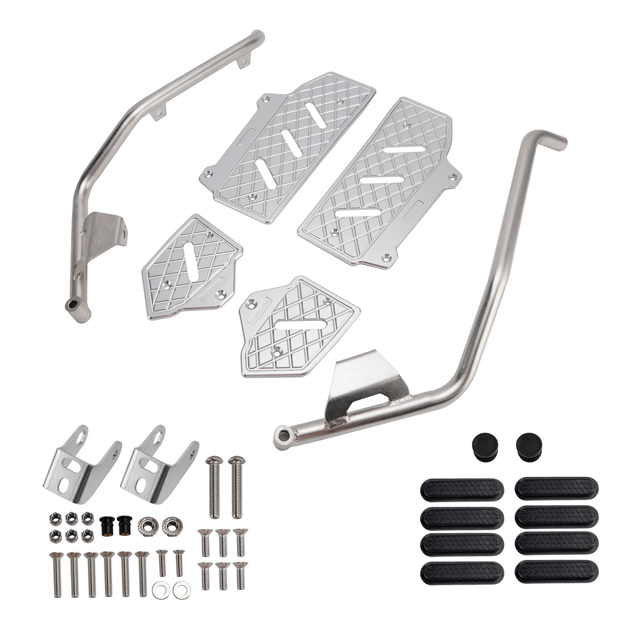 2022-2025 HONDA ADV350 Lower Engine Guard Frame Crash Bar Steel Silver Generic