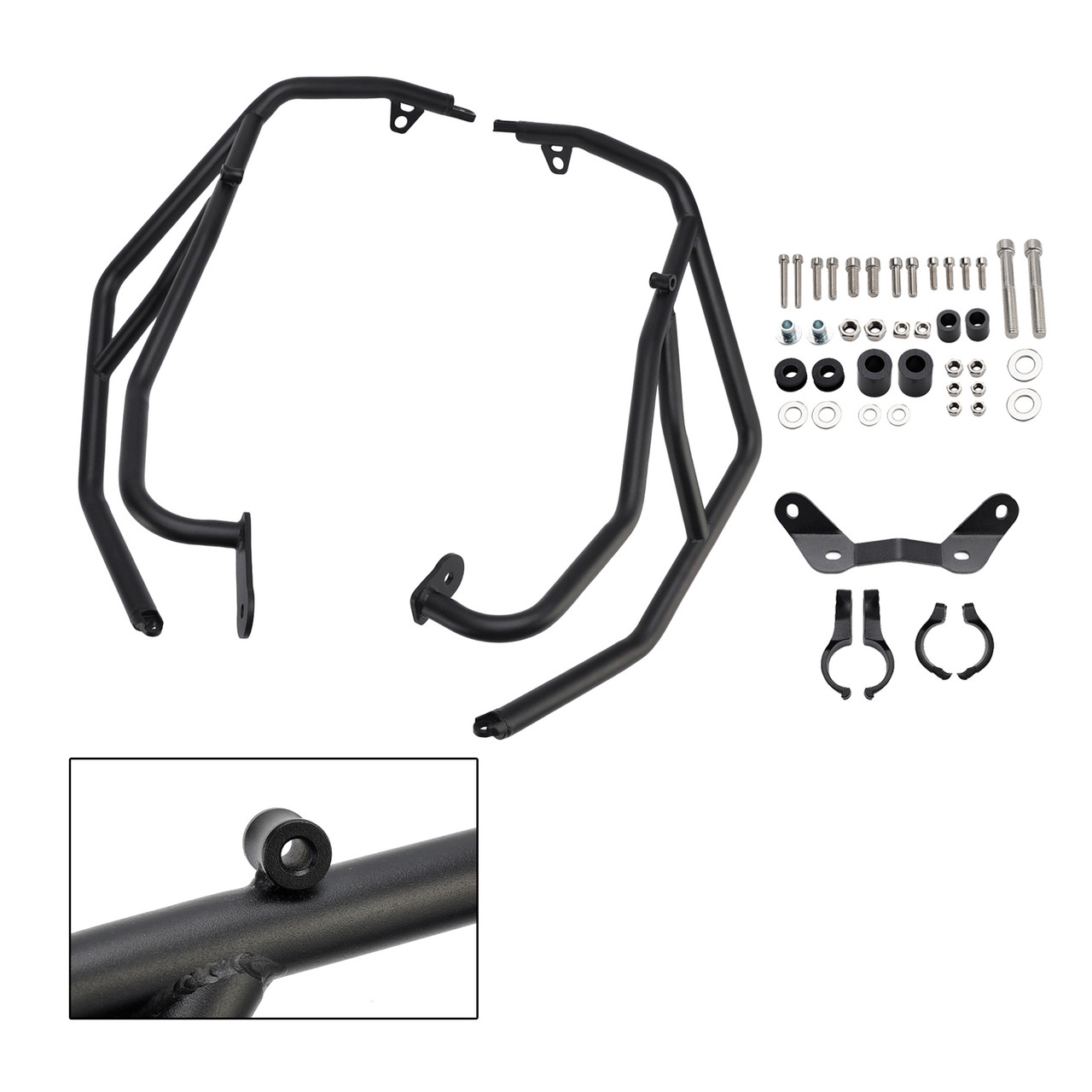 2024-2025 BMW S1000XR M1000XR Upper Engine Guard Frame Crash Bar Steel Black Generic