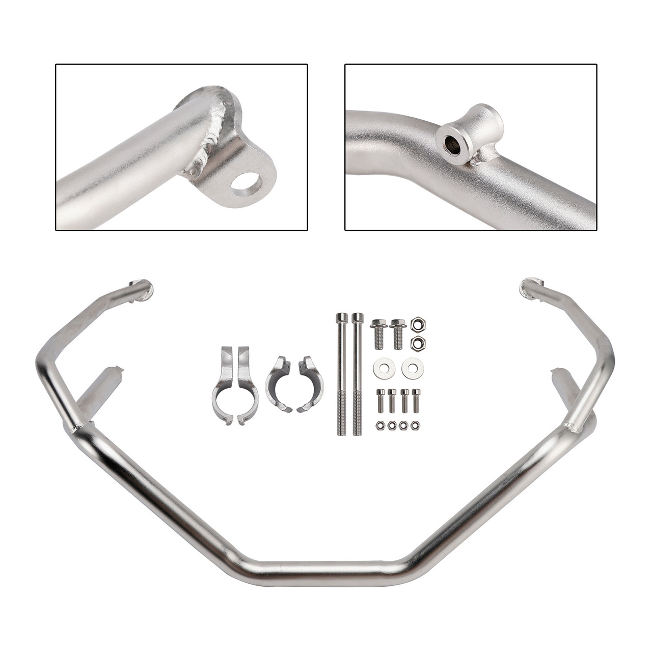 2025 HODNA X-ADV 750 Upper Engine Guard Frame Crash Bar Steel Silver Generic