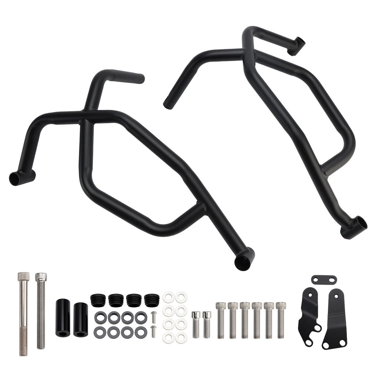 2021-2025 Yamaha Tracer 7 Lower Engine Guard Frame Crash Bar Steel Black Generic