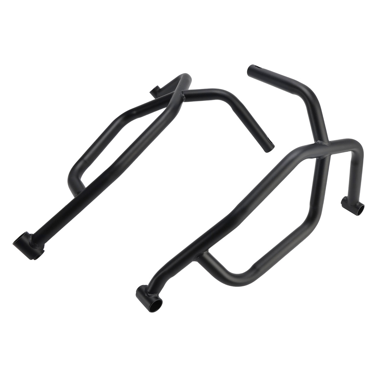 2021-2025 Yamaha Tracer 7 Upper + Lower Engine Guard Frame Crash Bar Kit Black Generic