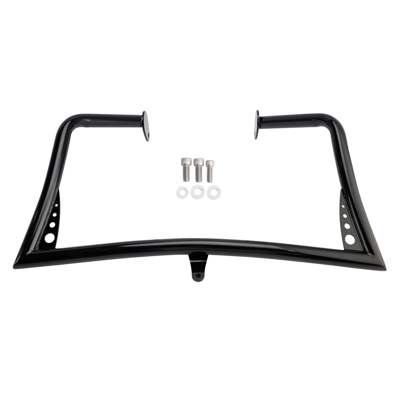 2009-2023 Street Glide FLHX Road King FLHR Engine Guard Crash Bar Frame Protector Bumper Black Generic