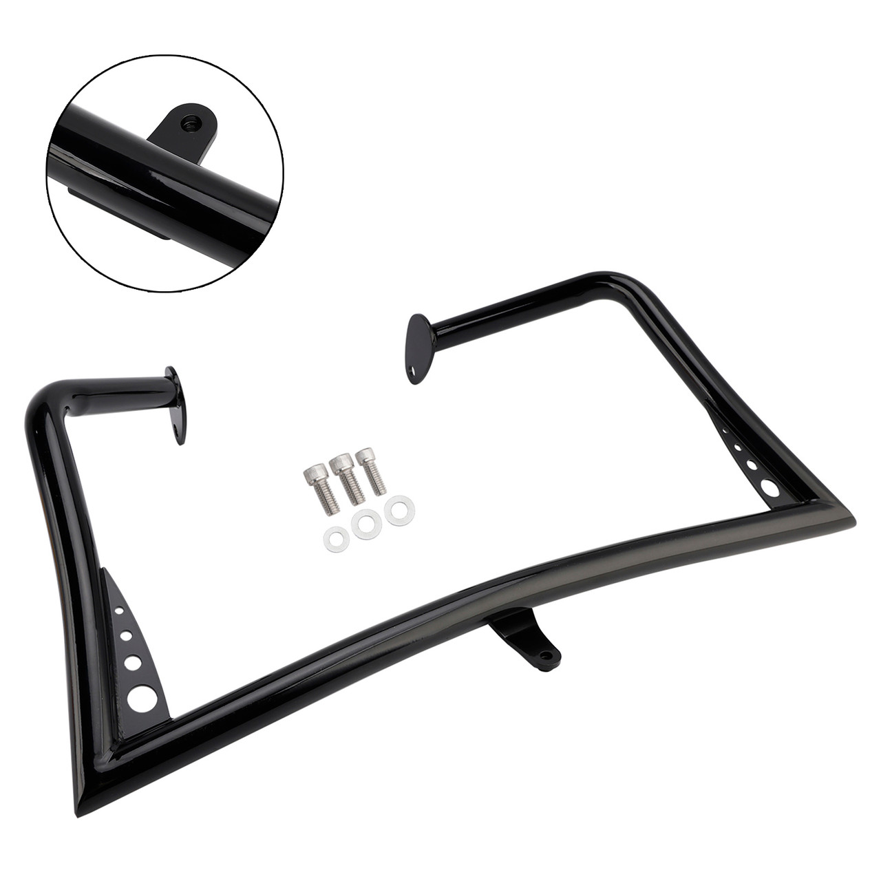 2014-2023 Special FLHXS FLHTK CVO Limited Engine Guard Crash Bar Frame Protector Bumper Black Generic