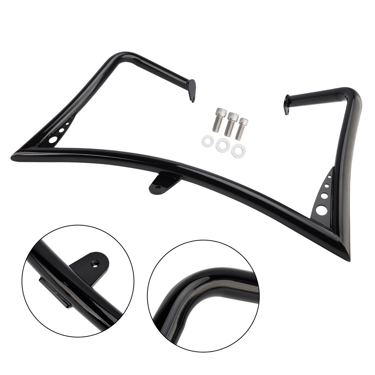 1997-2008 Touring Glide Engine Guard Crash Bar Frame Protector Bumper Generic