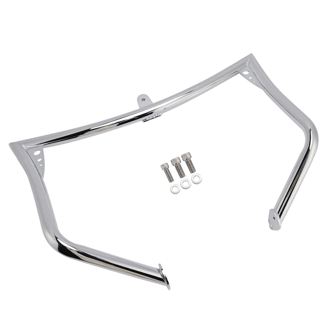 1997-2008 Touring Glide Engine Guard Crash Bar Frame Protector Bumper Chrome Generic