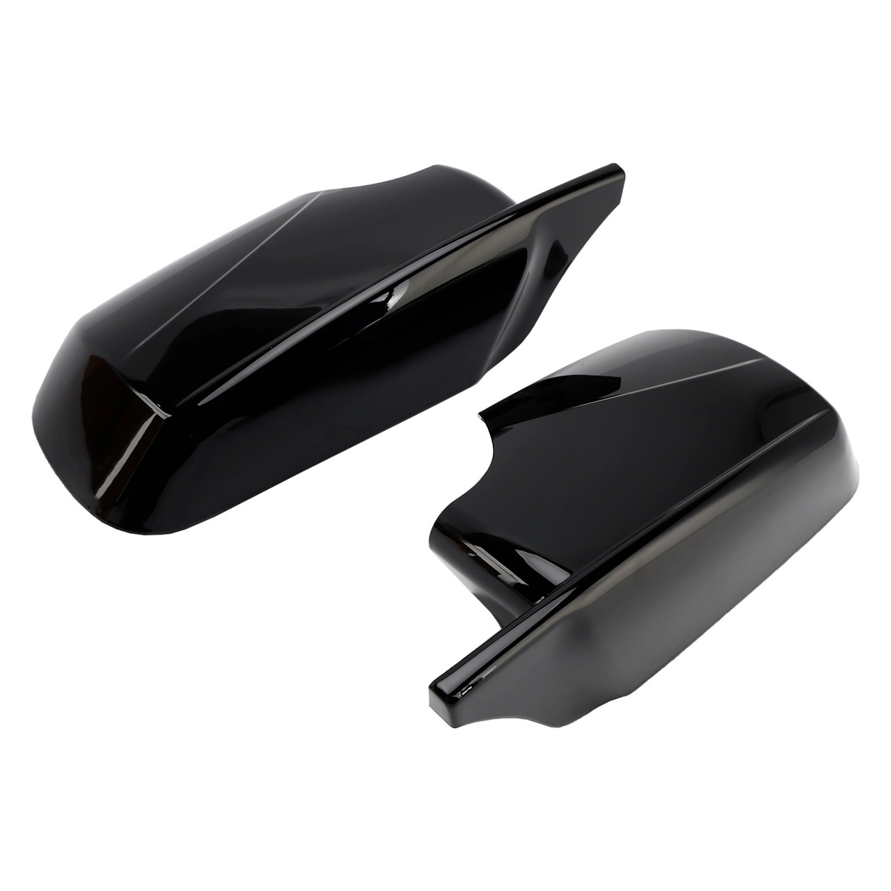 2001-2005 BMW 3 Series E46 Hatchback 2PCS M Style Wing Car Side Mirror Cover Caps Black Generic