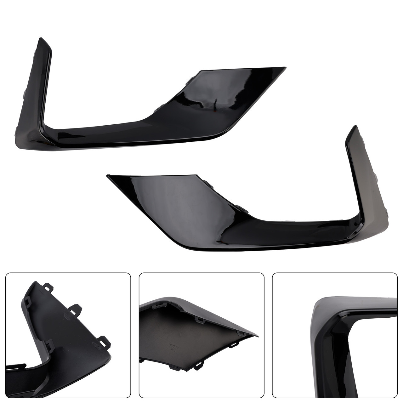 2018-2021 Ford Focus ST+ST LINE MK4 1* Foglight Surround Trim Black Generic