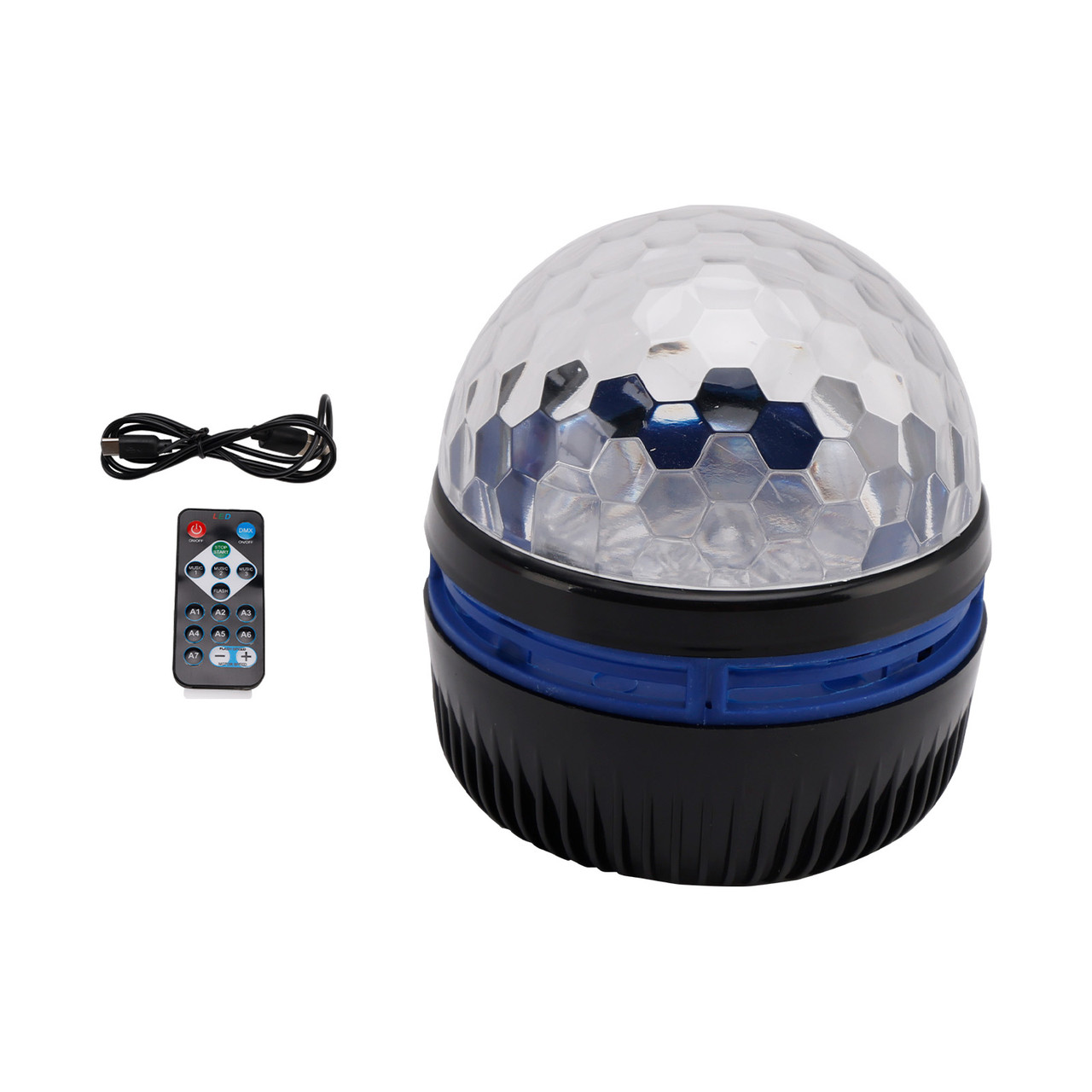 Ocean Wave Aurora Projector Lamp Colorful LED Night Light Remote Bedroom