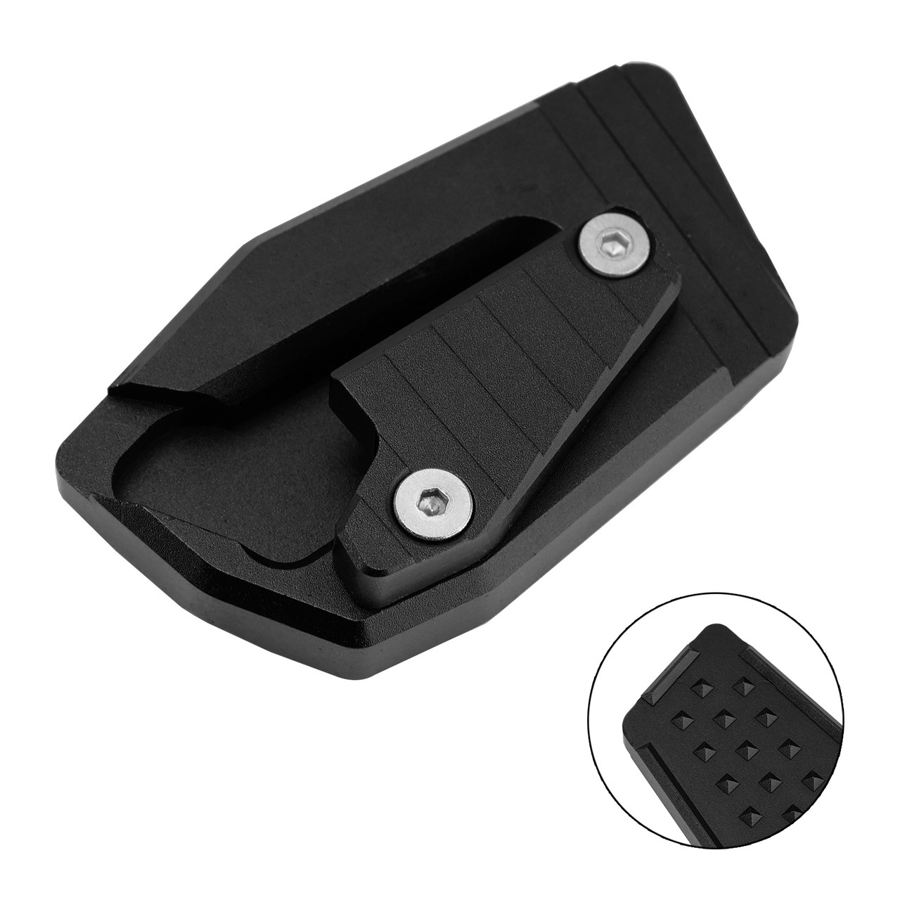 2017-2025 BMW K1600 Kickstand Side Stand Extension Pad Black Generic