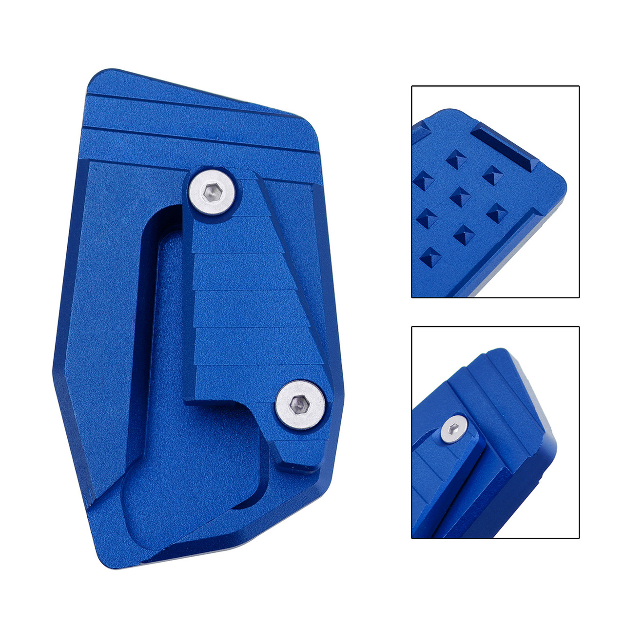 2017-2025 BMW K1600 Kickstand Side Stand Extension Pad Blue Generic