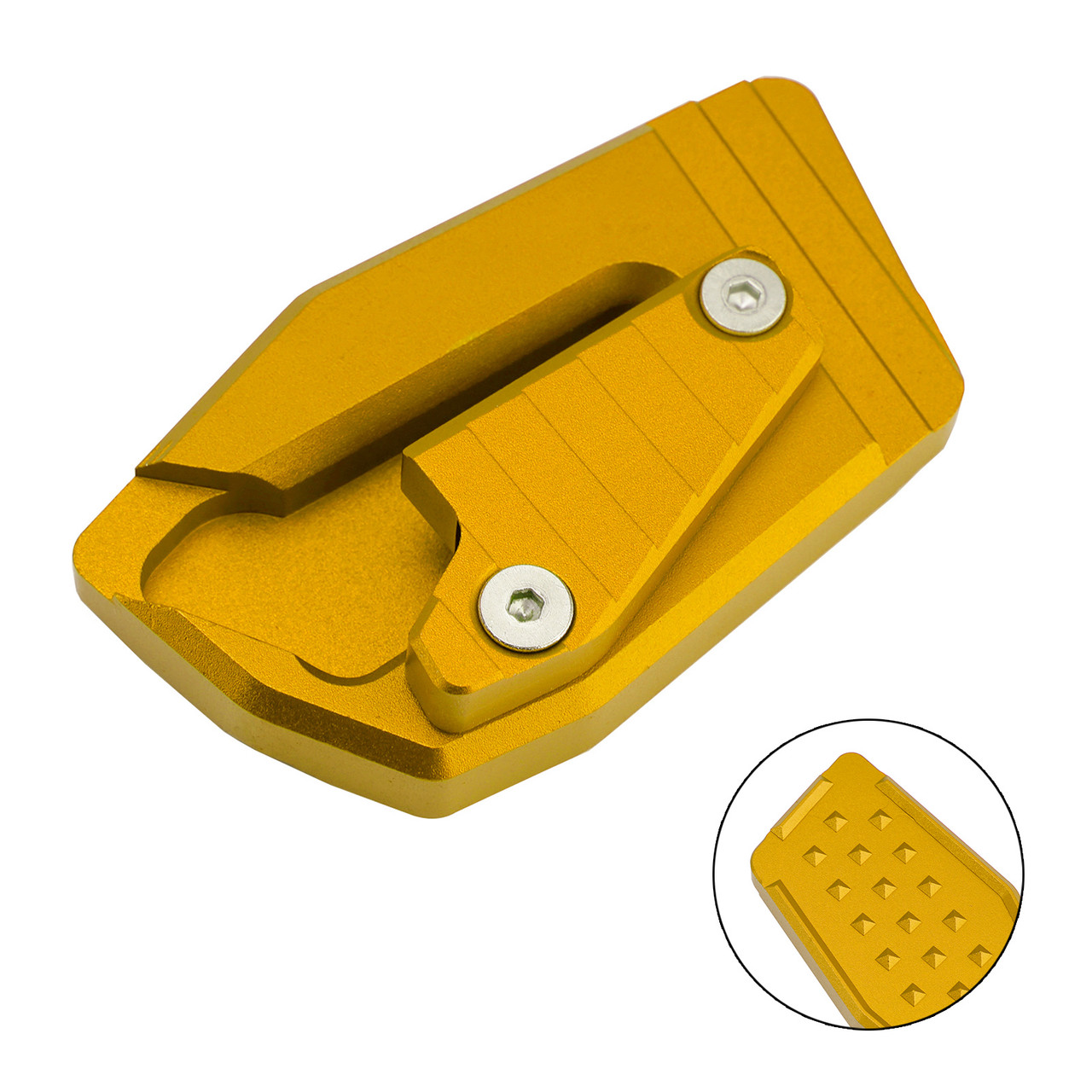 2017-2025 BMW K1600 Kickstand Side Stand Extension Pad Gold Generic