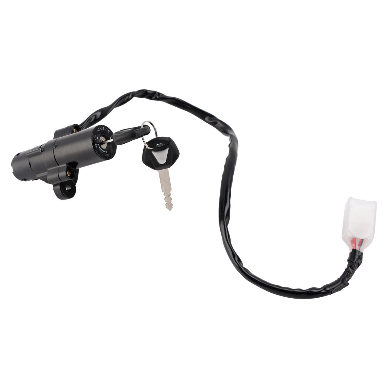 2020-2024 Yamaha MTN250-A MT25 MTN320-A MT03 4-Wire Ignition Switch Lock with Keys BS7-H2501-00 Generic