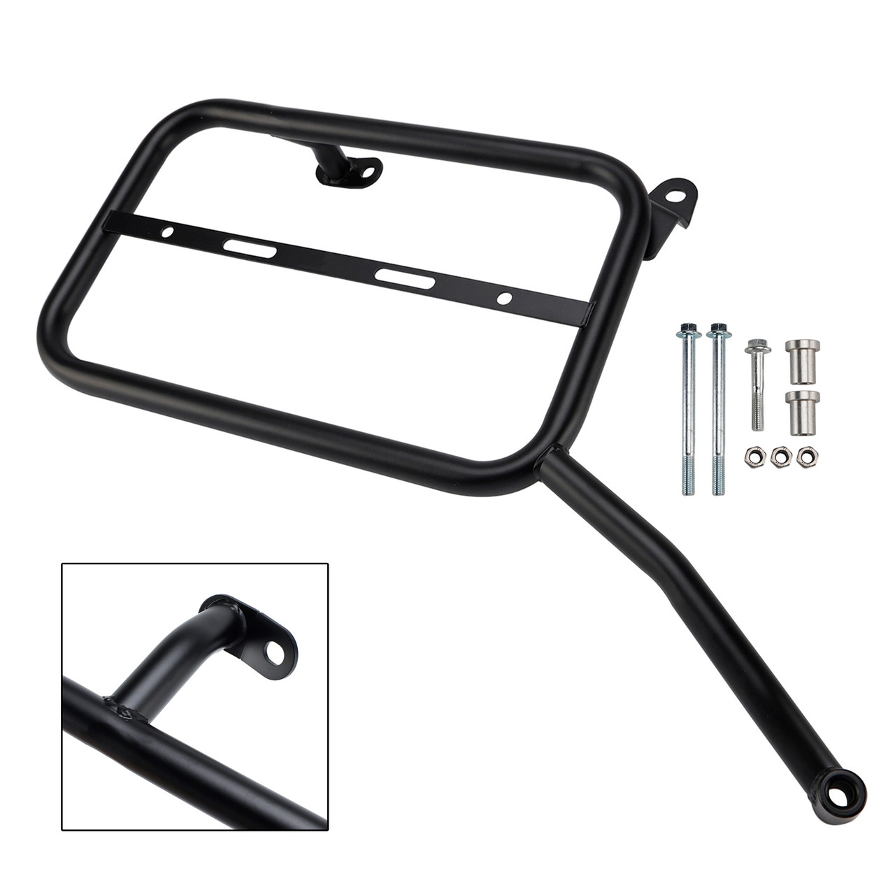 2024-2025 Himalayan 450 Right Luggage Rack Side Saddle Bag Mount Bracket Black Gneeric