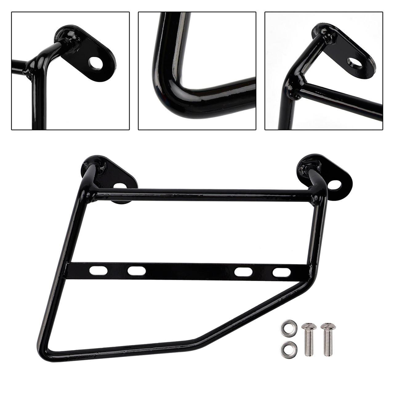 2025 Honda Cmx500 Cmx300 Cmx250 Right Luggage Rack Side Saddle Bag Mount Bracket Black Generic