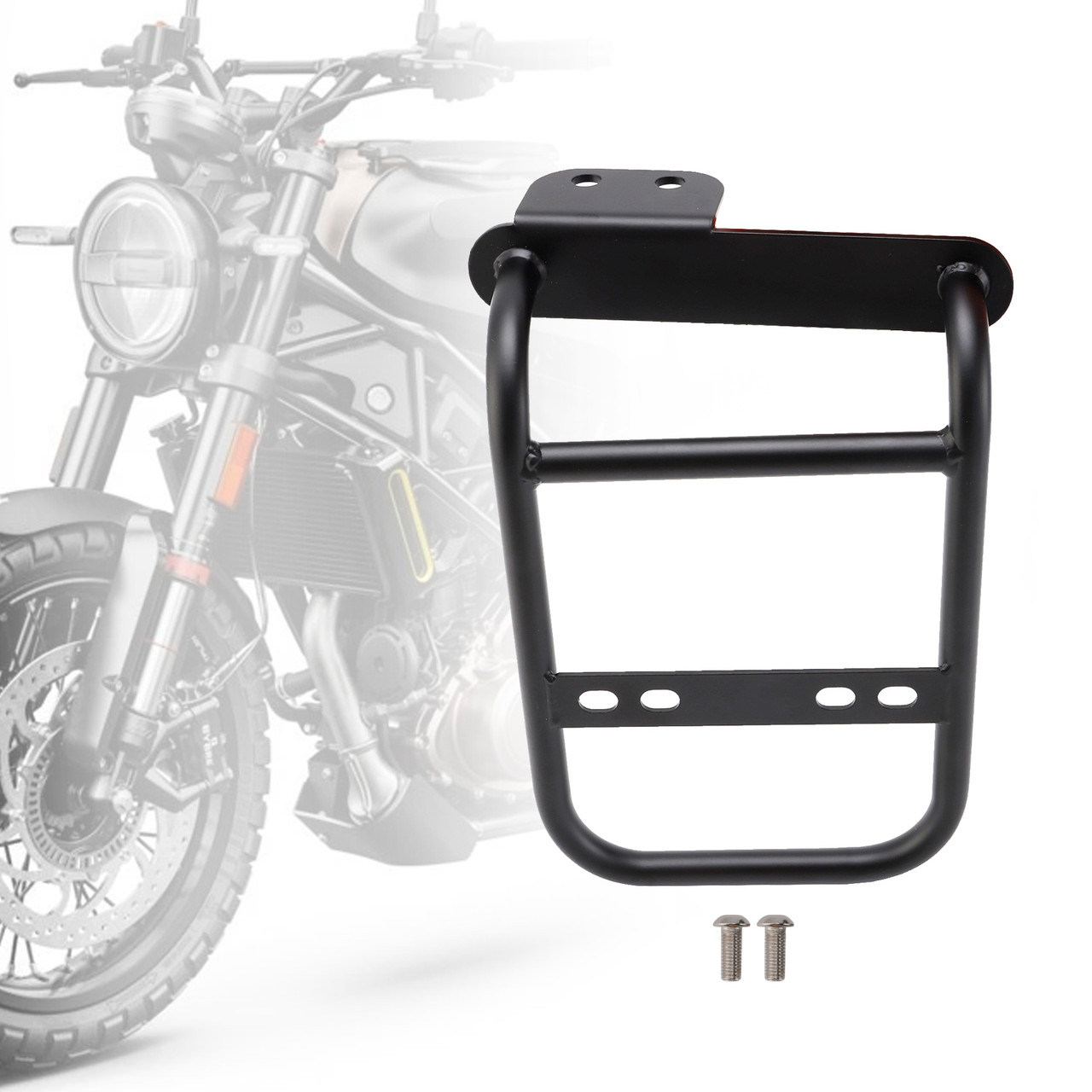 2019-2023 Vitpilen Svartpilen 125 Right Luggage Rack Side Saddle Bag Mount Bracket Silver Generic