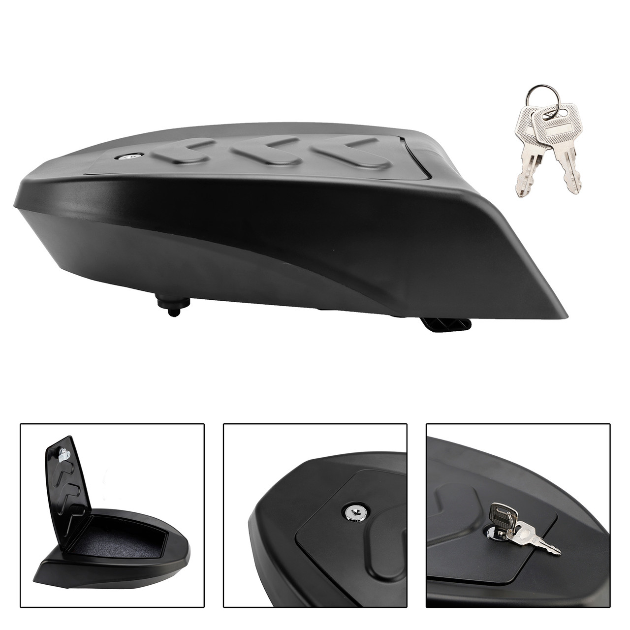 2019-2024 Yamaha Tenere 700 T700 Tail Box Case Luggage Luggage Box Matte black Generic