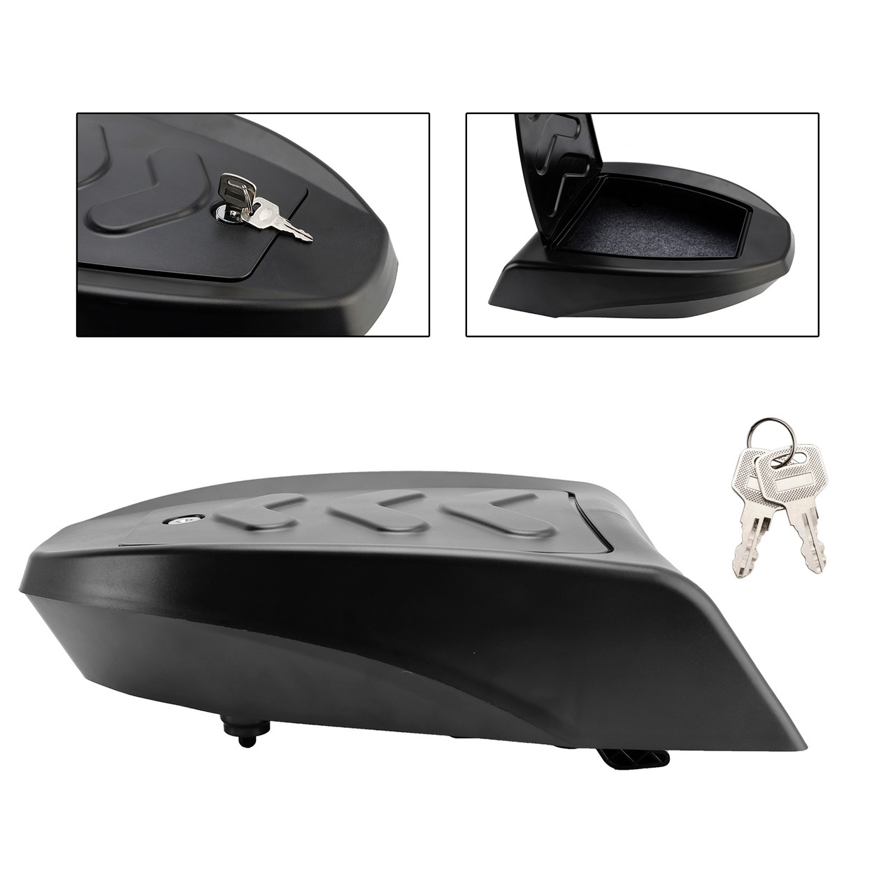 2019-2024 Yamaha Tenere 700 T700 Tail Box Case Luggage Luggage Box Matte black Generic