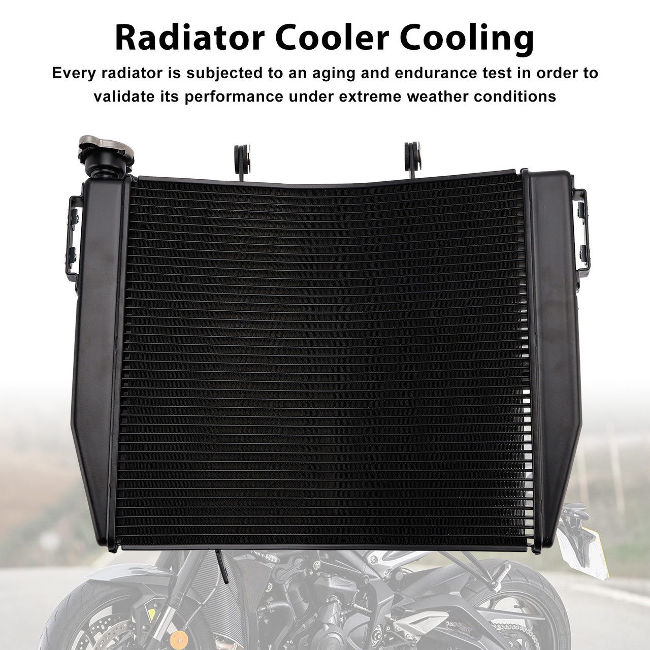 2023-2025 Triumph Street Triple 765 R/RS Radiator Cooler Cooling Black Generic
